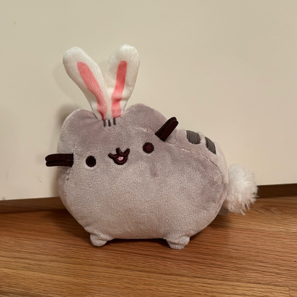 Pusheen plush Easter bunny!